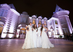 Meninas Lupion: Esther, Julia, Gloria e Carolina